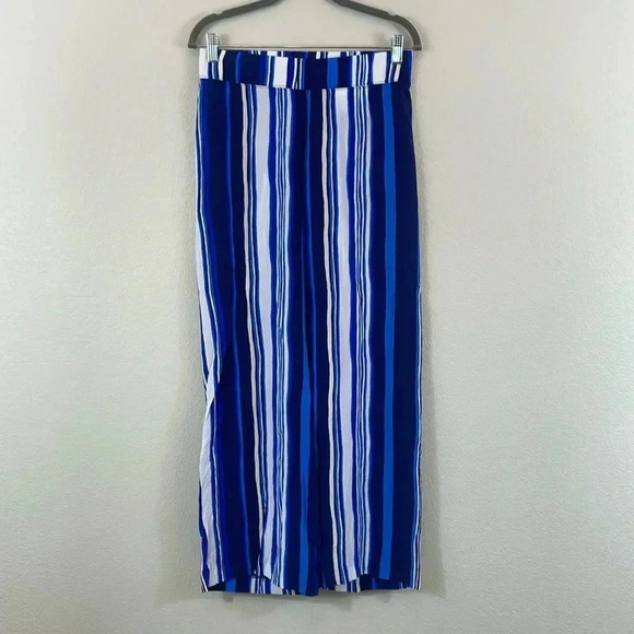 Lilly Pulitzer blue and white striped palazzo pants size xs - Picture 2 of 9